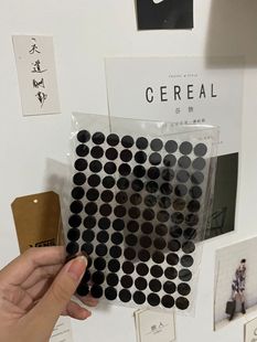 10mm white round adhesive Velcro dot self-adhesive quiet book busy book double-sided adhesive rolling slice