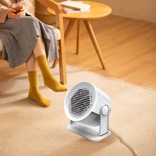 Cross-border new silent desktop heater office foot warmer artifact rotatable shaking head energy-saving electric heater