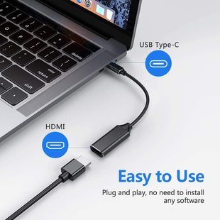 Трансграничный Type-C в HDMI конвертер type-c в HDMI кабель мобильный телефон компьютер телевизор экран оптом