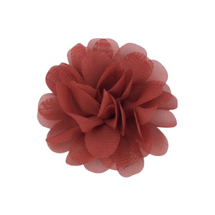 5cm chiffon floret 7cm hot diy children's hair accessories headdress flower corsage shoes and hats accessories