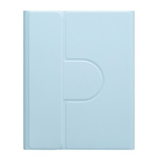 Suitable for iPad 9Th Generation 10.2inch Tablet Protective Case Magnetic Detachable 720-Degree Rotating Bluetooth Keyboard Leather Case