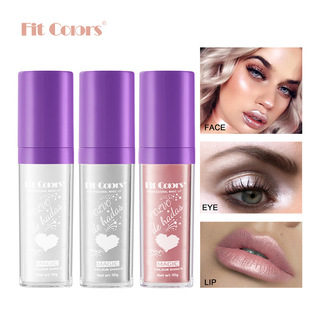 Макияж трансграничный Fit Colors Фея тела Глянцевая пудра Pat осветляющая натуральные трехмерные Румяна для лица оптом
