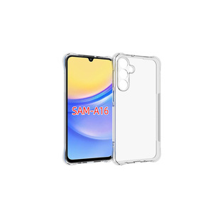 Чехол для мобильного телефона Galaxy A16, трехугольный чехол с четырьмя углами и защитой от падения, чехол для подушки безопасности второго поколения, подходит для мягкого корпуса из ТПУ