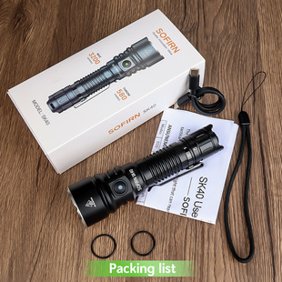 Soffin SK40 сильный свет дальнего света SFT70 жар сильный свет тактический фонарик на открытом воздухе кемпинг ночное снаряжение для лазания