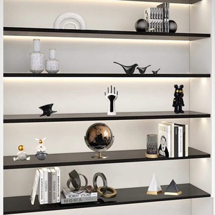 New Chinese Style Light Luxury High-end Home Decorations Ornaments Bookcase Living Room Office Display Cabinet Soft Craft
