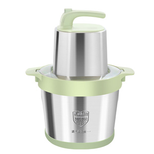 Stainless steel meat grinder large capacity electric stuffing shredder meat shredder household garlic paste chili material Machine