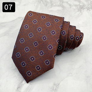Tie men's formal business fashion casual suit accessories fresh small floral green foreign trade supply manufacturers wholesale