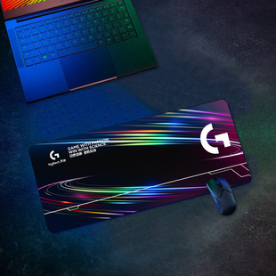 A generation of Logitech mouse pad office computer non-slip table pad can be made to map mouse pad logo