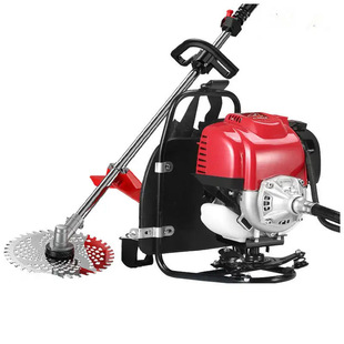 Four-stroke gasoline lawn mower multifunctional 35CC irrigation cutter 1.4KW high-power household backpack lawn mower