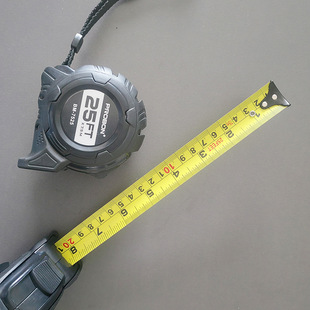 Cross-Border Customized British Metric Thickeneded 5.16m ft Tape Measure, Anti-Fall and Durable, High-Quality 7.5M25Ft Steel Tape Measure