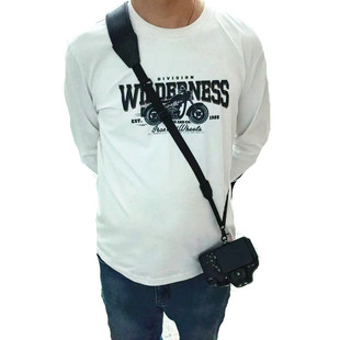 Widened SLR Camera Shoulder Strap Neutral New Crossbody Backpack with Diving Material Micro Single Quick Hand Photography Decompression Shoulder Strap