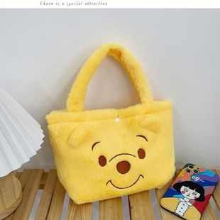 Japanese ins Yugui dog coolometi bento lunch box handbag cute girl plush small shoulder bag fashion