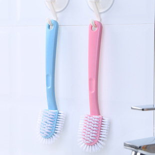 Household Multi-functional All-sided Shoe Brush Shoe Brush Creative Plastic Long Handle Soft Wool Shoe Brush Multi-functional Shoe Brush