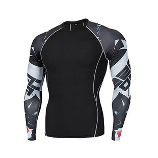 Fan Yi Source Factory High-End Men's Tops Swimsuit Swimsuit Long-Sleeved Youth Professional Cross-Border Men's Swimsuit