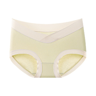 New Japanese Style Modal Underwear Women's Naked and Comfortable V-shaped Abdomen-supporting Pregnant Women's Pants Soft Thin plus size Briefs