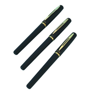 Large Capacity Bullet Gel Pen Black Frosted Office Sign Pen Water Pen Student Examination Pen in stock Wholesale