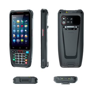 T40C Android 11 полная клавиатура промышленная 4-дюймовый экран три защиты ID/2D портативный беспроводной сканирование высокочастотный NFC считывание и запись КПК