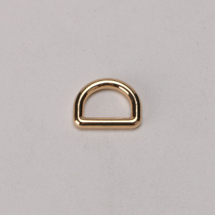Luggage HarDware Accessories Zinc Alloy RounD Wire Thin D-shapeD Buckle Metal Die-cast RounD Wire D Buckle Semicircle D Ring ShoulDer Strap Clothing D