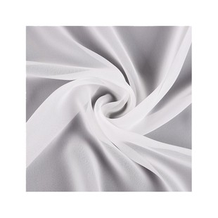 Single-layer semi-transparent 50D encrypted chiffon polyester woven fabric ancient costume Hanfu water sleeve fashion lining manufacturers for sale