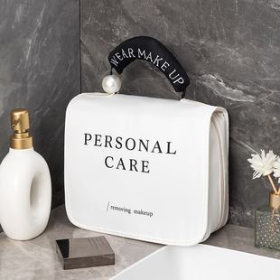 New Square Portable High-class Portable Large Capacity Toiletry Bag Travel Cosmetics Storage Bag