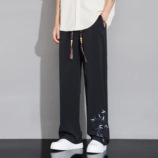 NASA Men's Sports Pants 2025 New Spring and Autumn Summer Men's Tooling Pants Men's All-match Casual Pants
