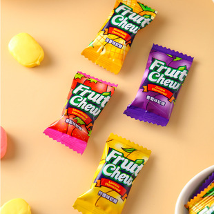 Delicious fruit juice soft candy mixed flavor fruit flavor assorted candy wedding wedding New Year goods casual snacks