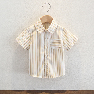 Children's Boys' Dress Suit British Style Host Catwalk Piano Performance Suit Summer Flower Boy Handsome Small Suit
