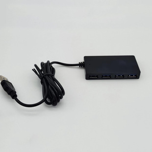 4-портовый квадратный 3,0 USB-разветвитель многоинтерфейсный концентратор USBHUB компьютерный удлинитель внешний источник питания