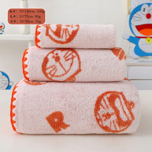 Doraemon банные полотенца для мужчин и женщин