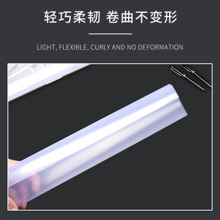 Factory Wholesale Chuangsheng A4 Transparent Insert L-Type Folder Two-Page Waterproof Test Paper Folder Printing Logo
