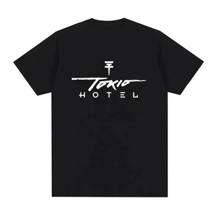 Rock Band Tokio Hotel Kaulitz Print Tshirt Cotton T-shirt nd