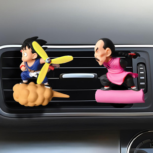 Explosive Dragon Ball Flying Wukong Car Perfume Car Air Outlet Clip Ornaments Aromatherapy Cute Car Interior Decorations