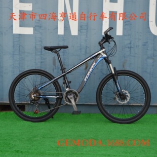 24inch Aluminum Alloy Mountain Bike 21-Speed Mechanical Disc Brake Bicycle Export Cross-Border E-Commerce Factory Supply