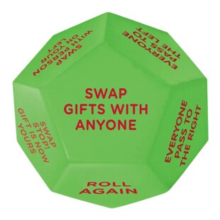 Cross Border 2025 Santa Swap Gift Exchange Dice Santa Gift Exchange Dice