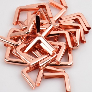 A large number of in stock metal iron photo album corner book four-sided corner decoration menu full corner rose gold
