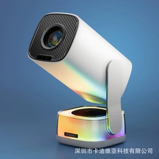 Cross-Border New K6 4K Autofocus Dual Microphone Ktv Version Hd Android Smart Ptz Projector