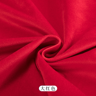 Thickened Velvet Fabric Sofa Cover Pillow DIY Clothing Fabric Golden Velvet Black Fleece Decorative Background Cloth