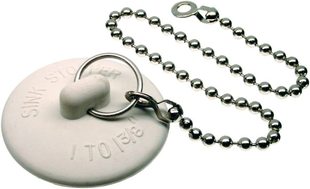 With bead chain dishwashing sink lid sink stopper kitchen dishwashing basin leaking stopper rubber basket sink