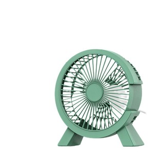 Campus Wind Refreshing Fan Mini Quiet Dormitory Student Desktop Cartoon USB Fan Portable Big Wind