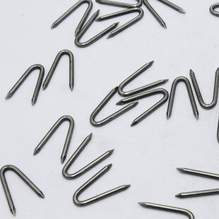 Riding nail U-shaped nail iron nail steel wire net Iron Net special nail fence nail wooden nail fixed things
