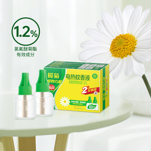 [This Month’S Special Offer] Lanju Electric Mosquito Repellent Liquid Intelligent Timing and Odorless 2 Bottles + 1 Device Mosquito Repellent and Anti-Mosquito Plug-In