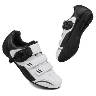 2024 Cross-border New Road Self-locking Riding Shoes Hard Sole Mountain Bike Shoes Power Bicycle Lock Shoes Men's Riding