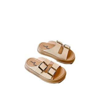 Summer new buckle beach shoes casual fashion Cross boys and girls sandals open toe soft bottom princess shoes Roman shoes