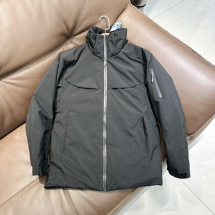 Reject bloated winter men's lovers outdoor water-repellent warm detachable hat cotton-padded coat cotton-padded jacket