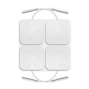 20pcs 5*5cm Massage Electrode Patch 2.0 Interface Plug-in Hydrogel Non-woven Electrode Sheet