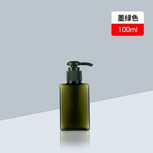 Factory in stock 100MLPETG Quad Press Pump Lotion Bottle Japanese Type Thick Wall Hand Sanitizer Shampoo Sub Bottled
