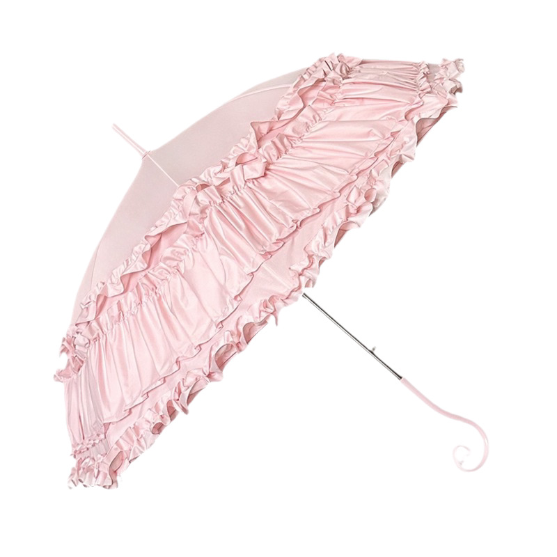 2025 Birdcage Arched Sunshade Umbrella, Lolita Umbrella, UPF50 Sun Protection Lolita Mini Parasol
