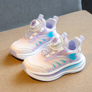 2025 spring and summer new girls sneaker breathable mesh little girl father shoes explosion children's students running shoes