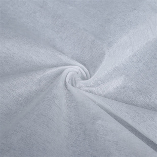 Factory Direct Sales White Spunbone Non-woven Fabric in Stock Plain Cotton Spunbone Cloth Polyester Viscose Proportion