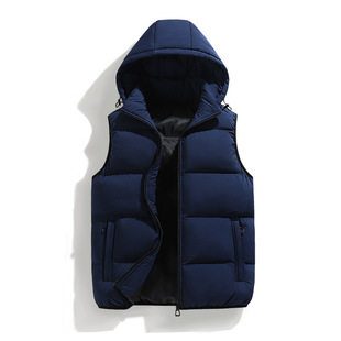 Cross-border manufacturers autumn and winter new warm vest men's coat thickened loose high-quality vest horse a generation of hair